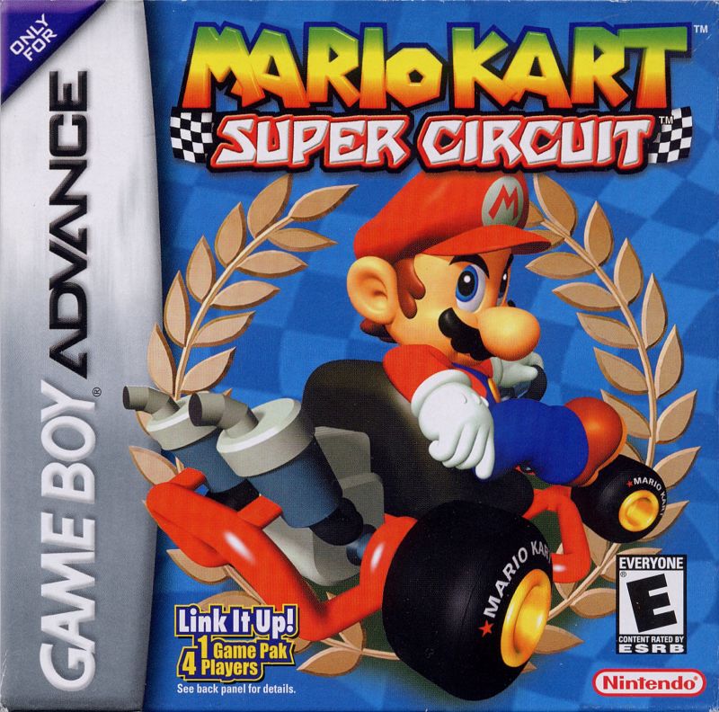 Mario Kart: Super Circuit box cover (2001)
